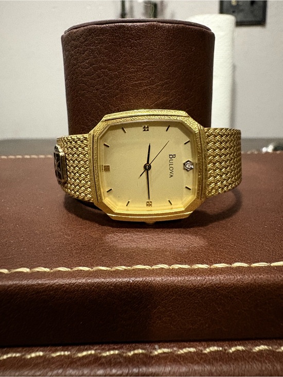 Bulova Accessories - Bulova Gold Tone Women's Mesh Bracelet Watch